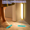 Rechargeable Motion Sensor LED Bar Light Induction Night Light Portable Cordless Magnetic Cabinet Lamp for Kitchen Bedside