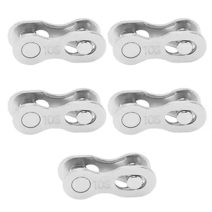 RIDERACE Bicycle Chain Link Connector Joints Magic Buttons 10 11 12 Speed 5 Pairs Road Cycling Mountain Bike Quick Master Links