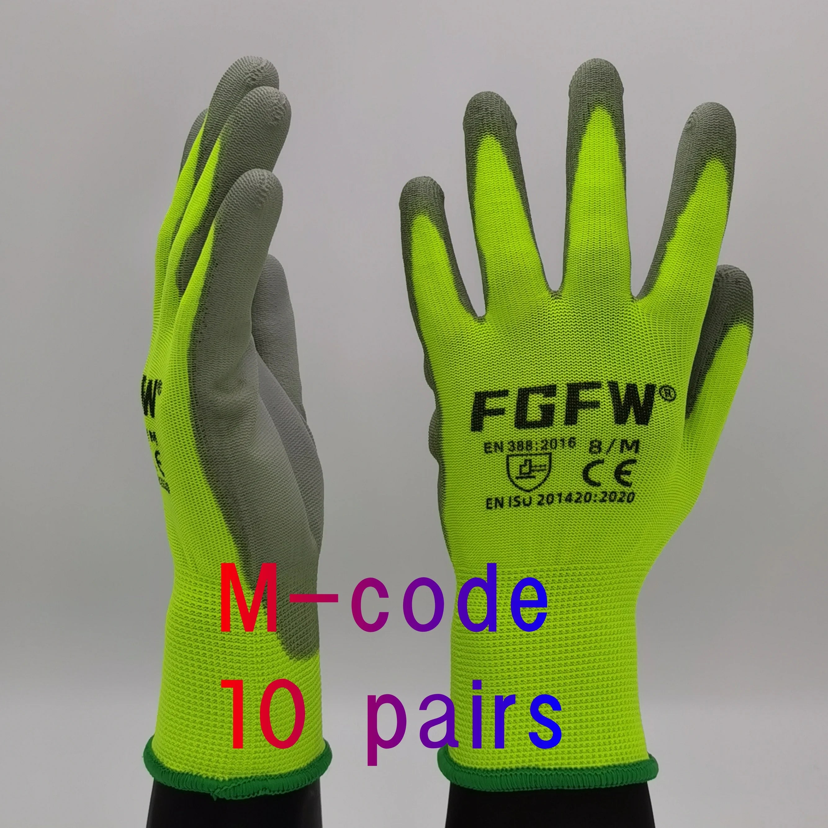 N618 Nylon Nitrile Dipped Work Gloves Oil Resistant Wear Resistant for Construction Auto Repair Factory