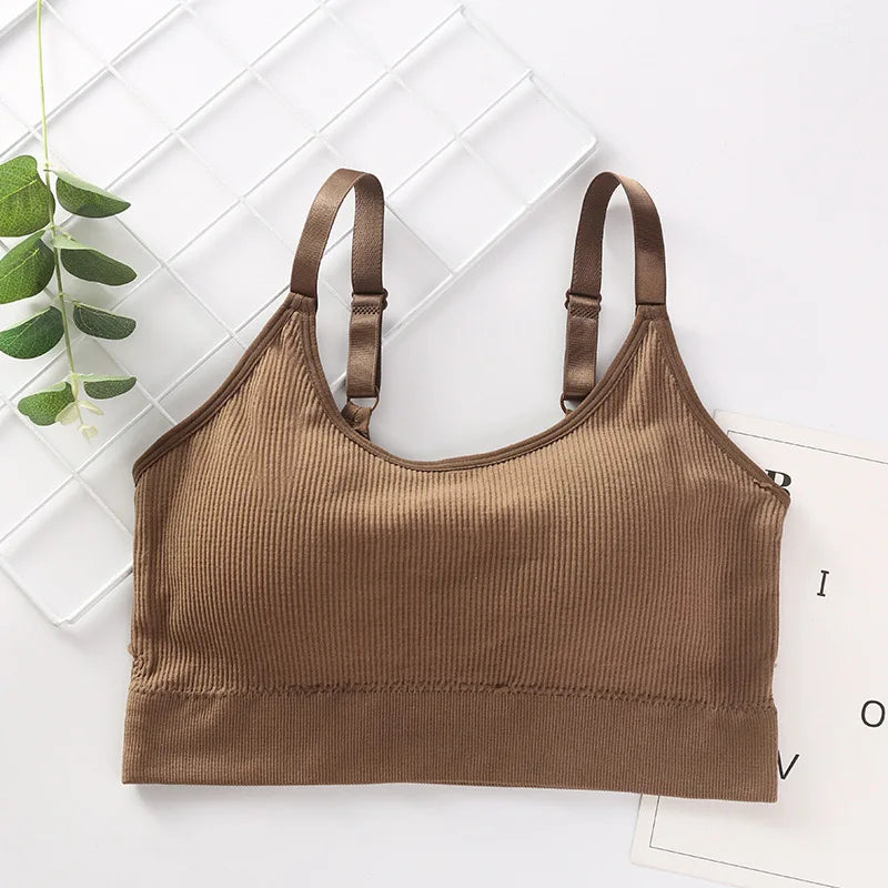 Sexy Seamless Brassiere Bras For Women Full Cup Breathable Bralette Wire Free Sleep Bra Tube Top Sports High Quality