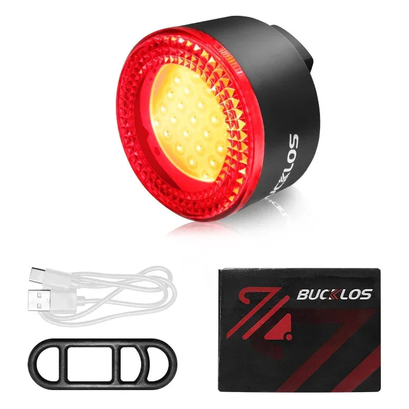 BUCKLOS Bicycle COB Light Set USB Charging High Visibility Taillight 500lm MTB Road Bike Light Lamp Cycling Accessories