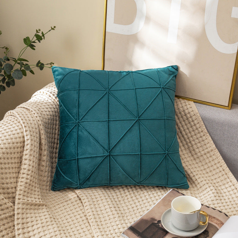 Chic Plush Pillowcase for Decor