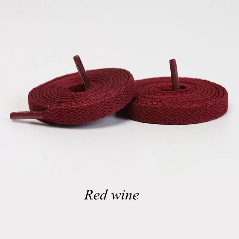 1Pair Flat Shoelaces Classic Quality Rope Laces Solid Casual Sneakers Shoelace Shoe Accessories 100/120/140/160/180CM