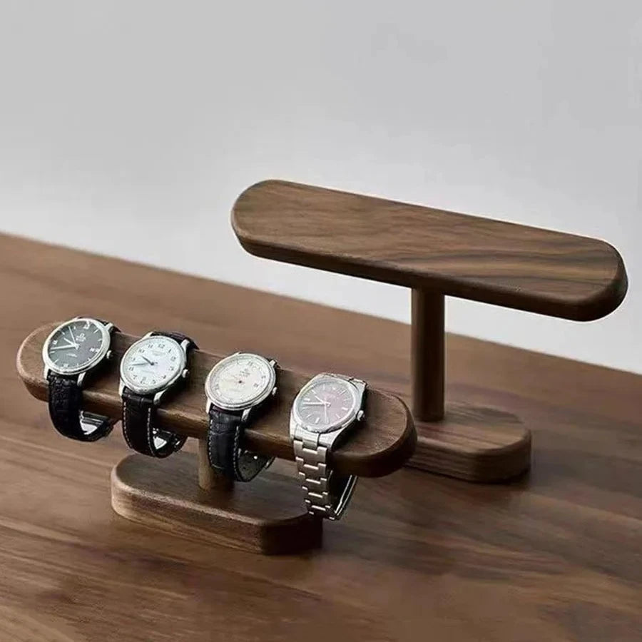 Walnut color Watch Bracket Display Holder Jewelry Bracket Chain Anklets Hanger Stand Racks Organizer For Counter Shows