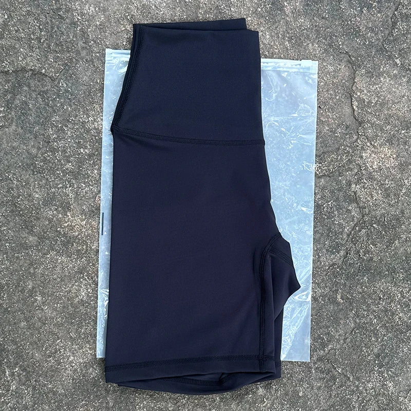 Women Sports Shorts High Waist Yoga Shorts Slim Fit Butt Lift Gym Running High Elastic Biker Shorts