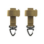 Multi-purpose Nylon Gloves Hook Work Gloves Safety Clip Outdoor Tactical Climbing Rope Camping Hanging Buck Outdoor Camping