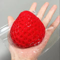 Big strawberry pinch music slow rebound pinch at will small toy decompression and decompression artifact mini pinch