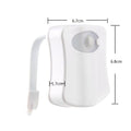 HOMEFISH Wireless Motion Sensor LED Night Light RGB 8 Colors Toilet Bathroom Atmosphere Colorful Lamp Sensor LED Night Lights