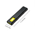 Portable Rechargeable Mini LED Keychain Flashlight 800LM Magnetic Pocket Torch Light for Work, Camping, Emergency, Car Use