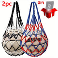 Basketball Net Bag Thick Woven Net Basketball Storage Durable Nylon Training Net Bag  for all kinds of balls ﻿