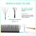 NAGARAKU Ship From the United States 10 Cases 5D W Shape Eyelashes Fast Free Delivery in 2-5 days by USPS Express