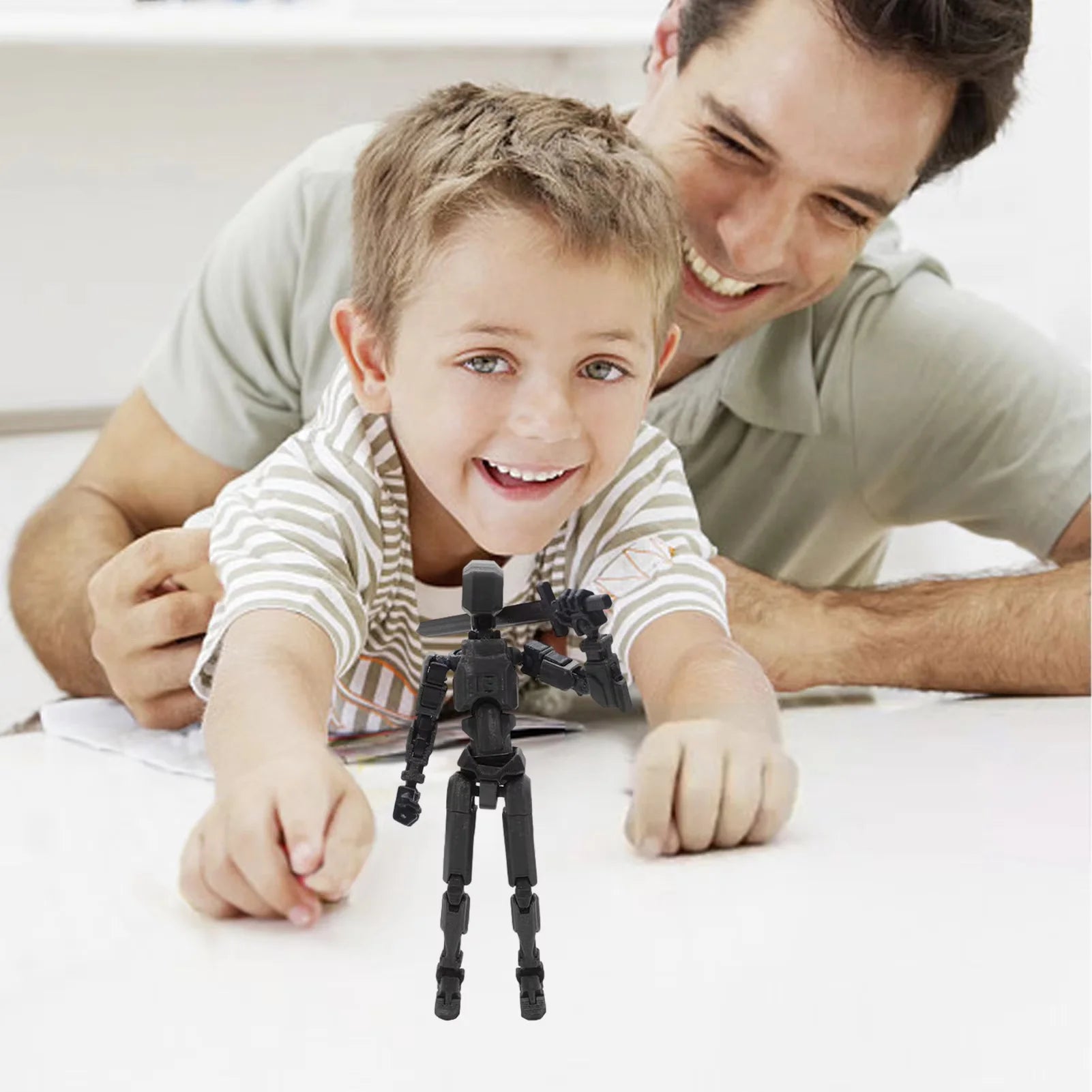 1PC 13 Joints Figure Articulate Movable Dummy Doll Diy Assembly Toy 3D Printed Action Figure Stop Motion Animation Dummy