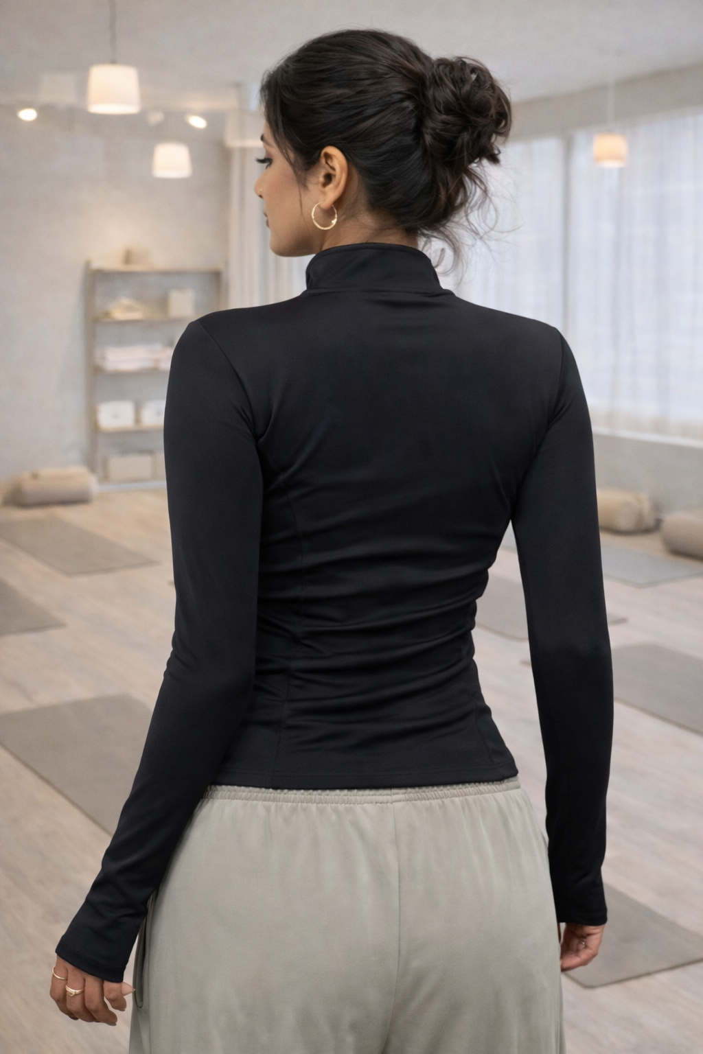 2025 Fall Pilates Quick-Dry Athletic Jacket for Women - Ideal for Gym Workouts & Outdoor Running