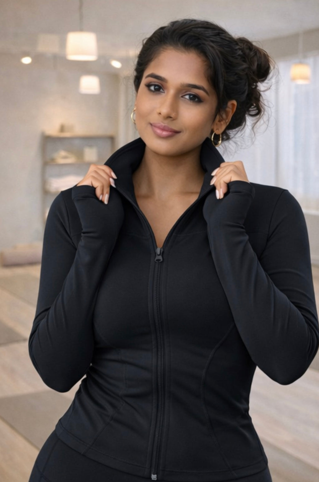 2025 Fall Pilates Quick-Dry Athletic Jacket for Women - Ideal for Gym Workouts & Outdoor Running