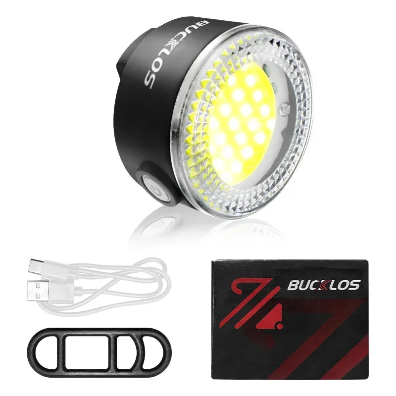 BUCKLOS Bicycle COB Light Set USB Charging High Visibility Taillight 500lm MTB Road Bike Light Lamp Cycling Accessories