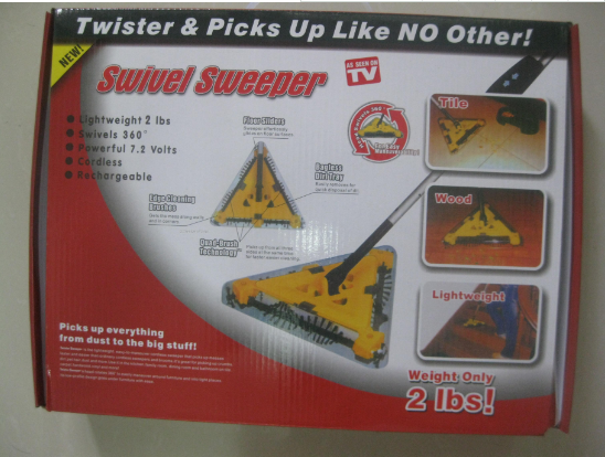 360-Spin Wireless Floor Sweeper