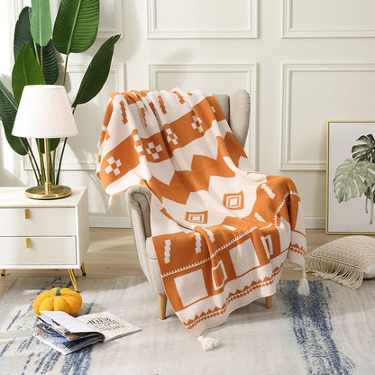 Nordic Elegance Cozy Throw Blanket