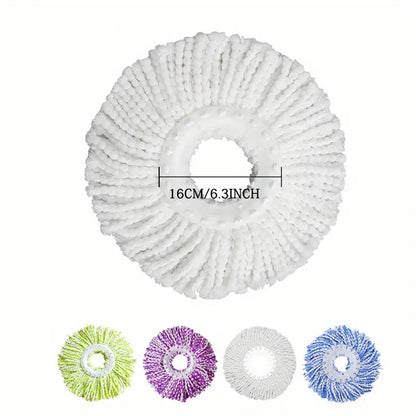 360° Swivel Microfiber Mop Head