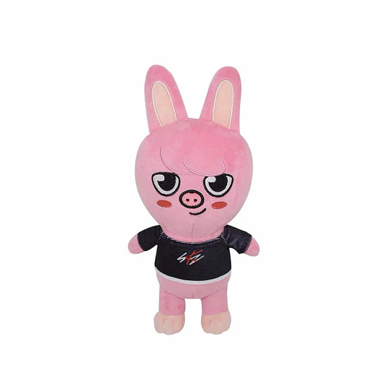 Skzoo Plush Kpop Toy Stray Kids Cartoon Stuffed Animal Plush Doll Kawaii Companion for Men Women Adult Fans Leeknow Hyunjin Gift