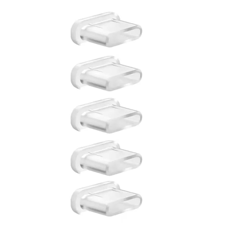Silicone Dust Plugs Type C Charging Port Protector Stopper Cap for Iphone 15 Plus Pro Max Xiaomi Samsung Anti-Dust Plug Covers