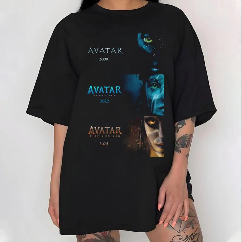 Avatar 2009 To 2025 Inspired Shirt, Epic Sci Fi Fantasy Graphic Tee, Avatar Pandora Tshirt, Cinematic Gift