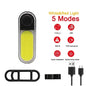BUCKLOS Bicycle COB Light Set USB Charging High Visibility Taillight 500lm MTB Road Bike Light Lamp Cycling Accessories