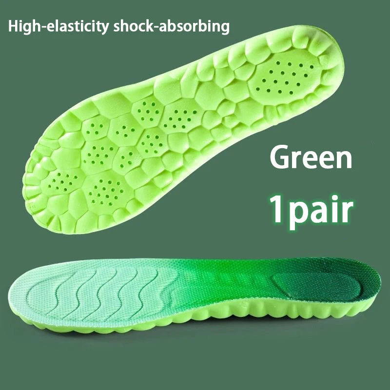 Unisex Arch Support Insoles Cushioned Sports Insoles Breathable Moisture-Wicking Insole 1Pair