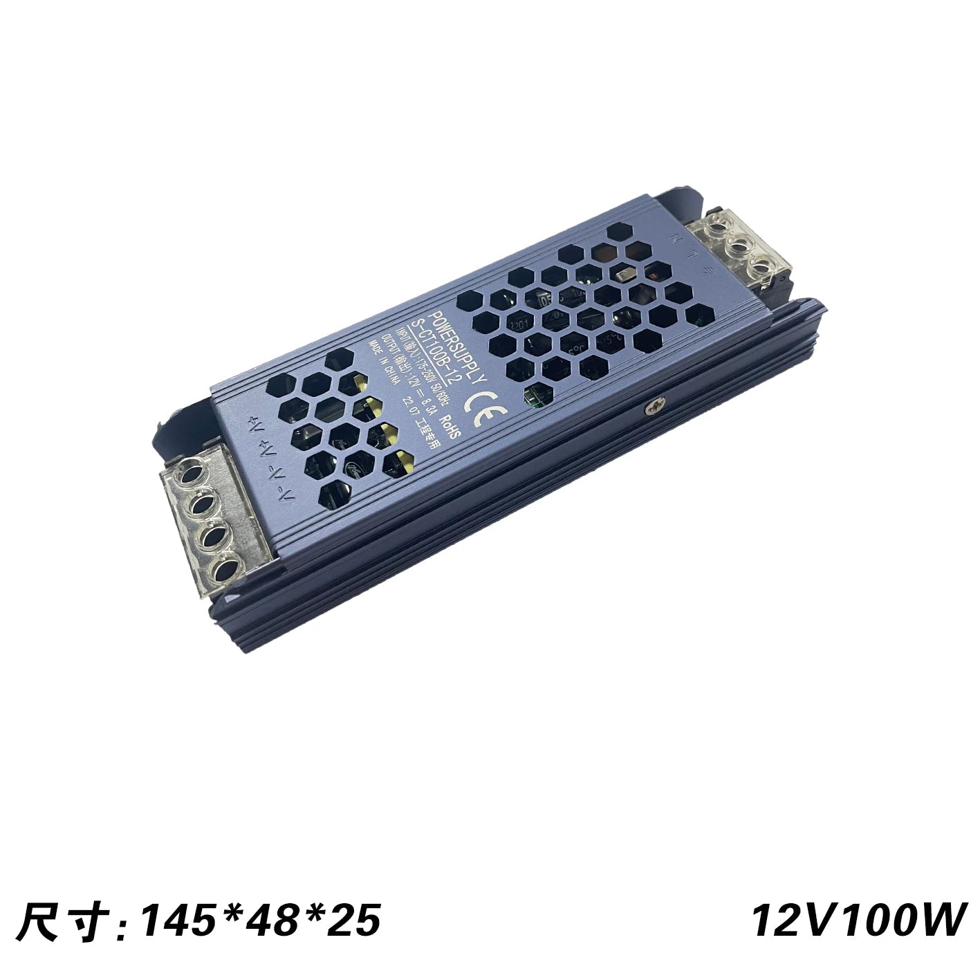 DC 12V 24V Switching Power Supply AC175-250V Mute Lighting Transformers 60W 100W 200W 300W 400W LED Light Driver Power Adapter