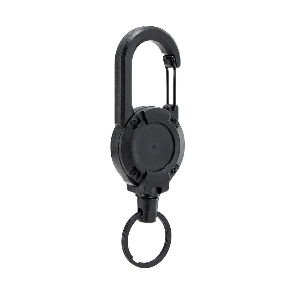 1-20PCS Outdoor Retractable Key Chain Mountaineering Buckle Key Chain Anti-loss Anti-theft High Rebound Metal Easy To Pull