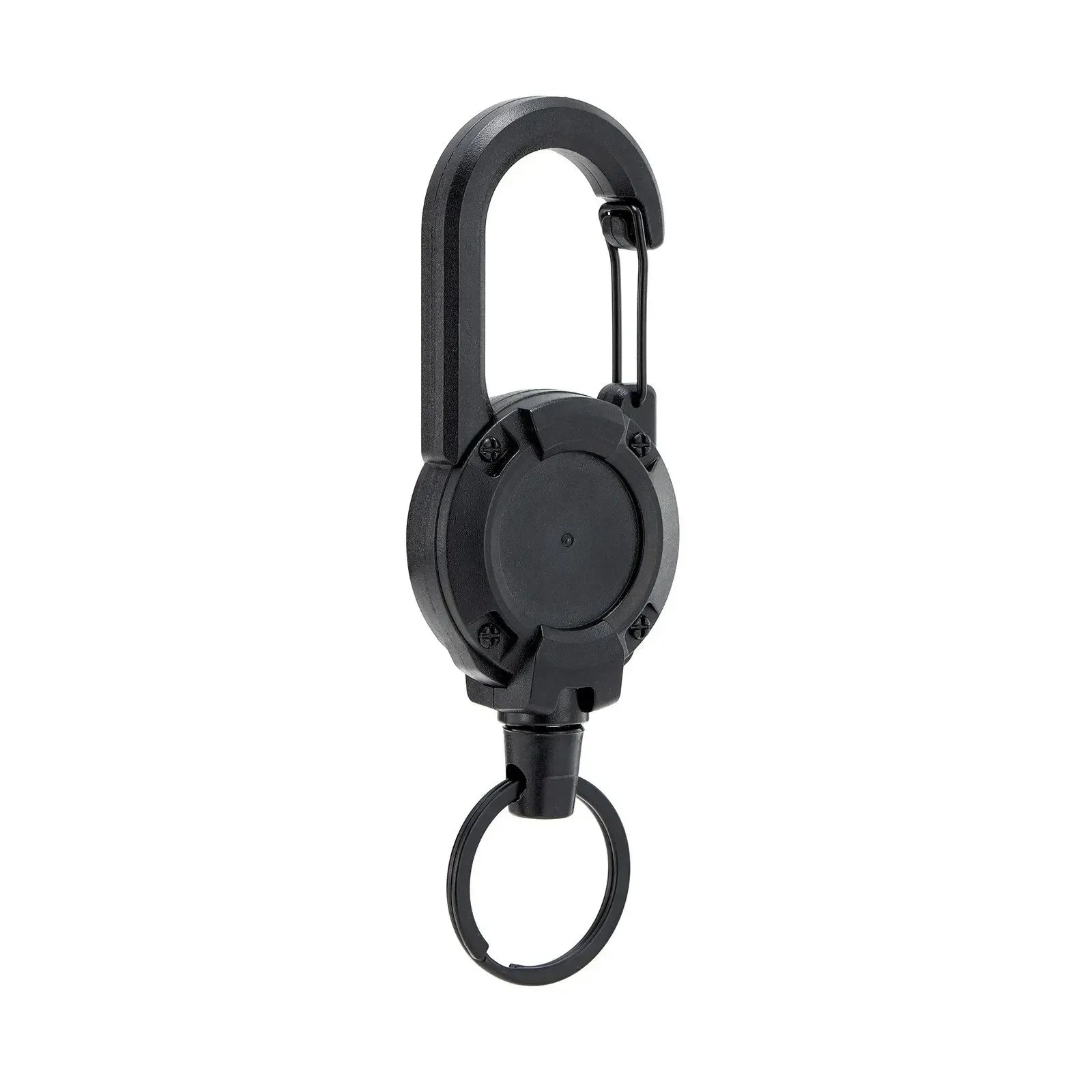 1-20PCS Outdoor Retractable Key Chain Mountaineering Buckle Key Chain Anti-loss Anti-theft High Rebound Metal Easy To Pull