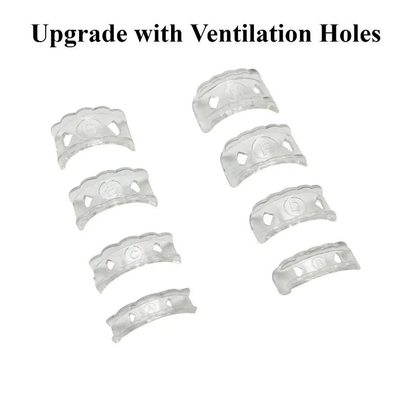 8PCS Invisible Soft Ring Spacers - DIY Ring Resizing Pads Jewelry Tools