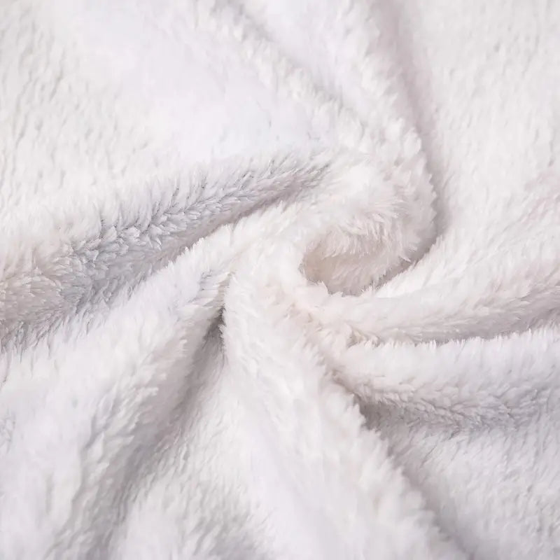 Cozy Son's Letter Fleece Blanket