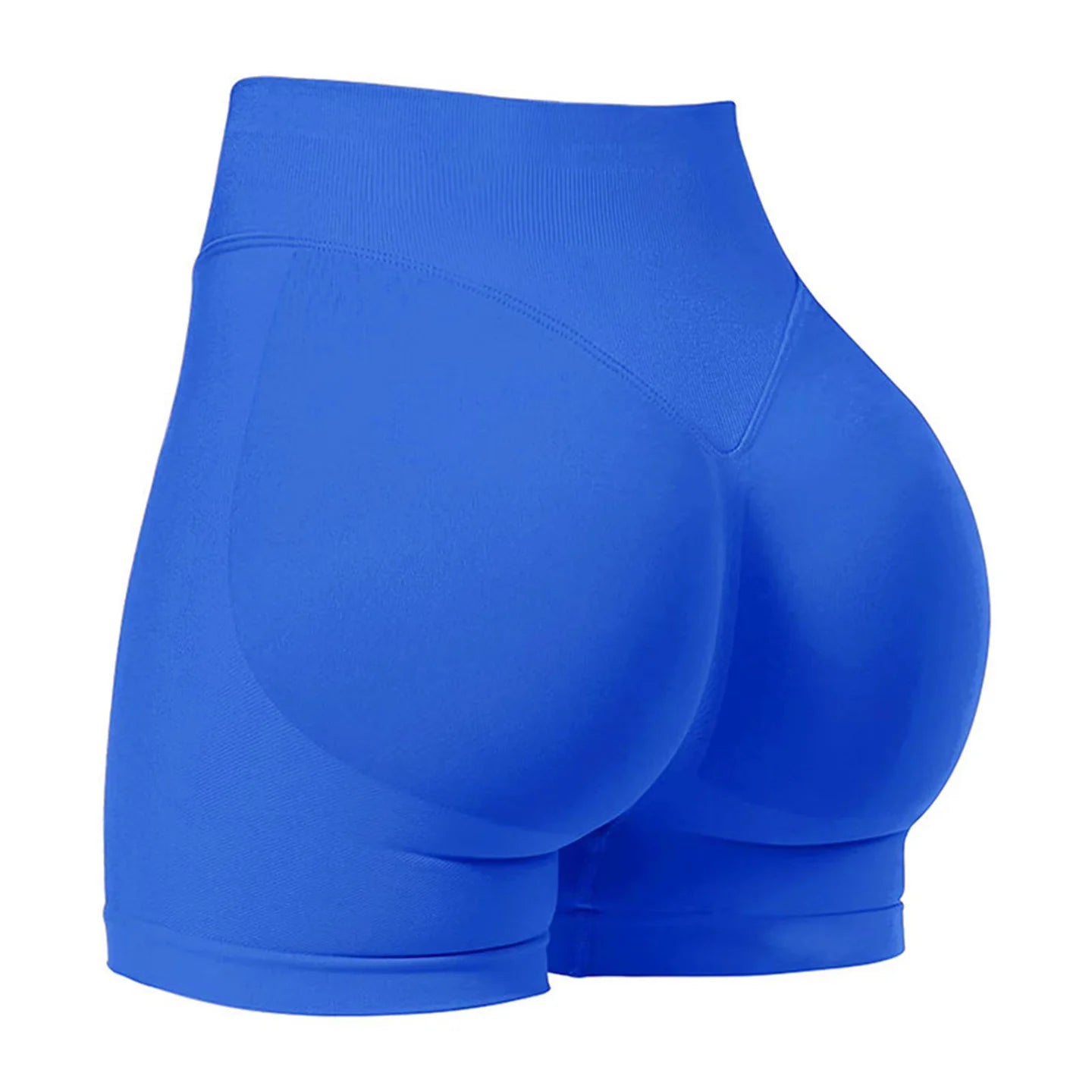 High stretch hip lifting fitness yoga shorts with peach hips and no awkward lines, Pilates medium intensity training shorts