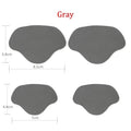 4Pcs Sneaker Heel Repair Pad Adjustable Size Wear-resistant Footbed Invisible Heel Repair Pad Repair Shoe Hole Pad Back Sticker