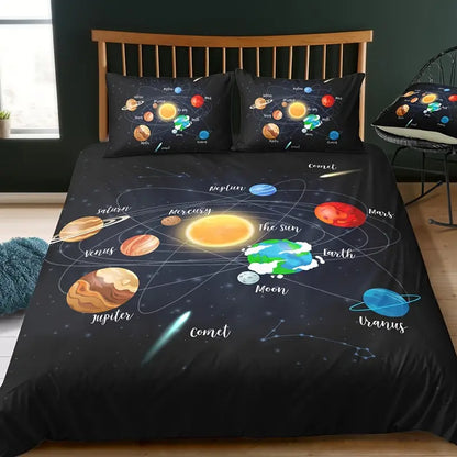Galactic Dreams 3-Piece Duvet Set