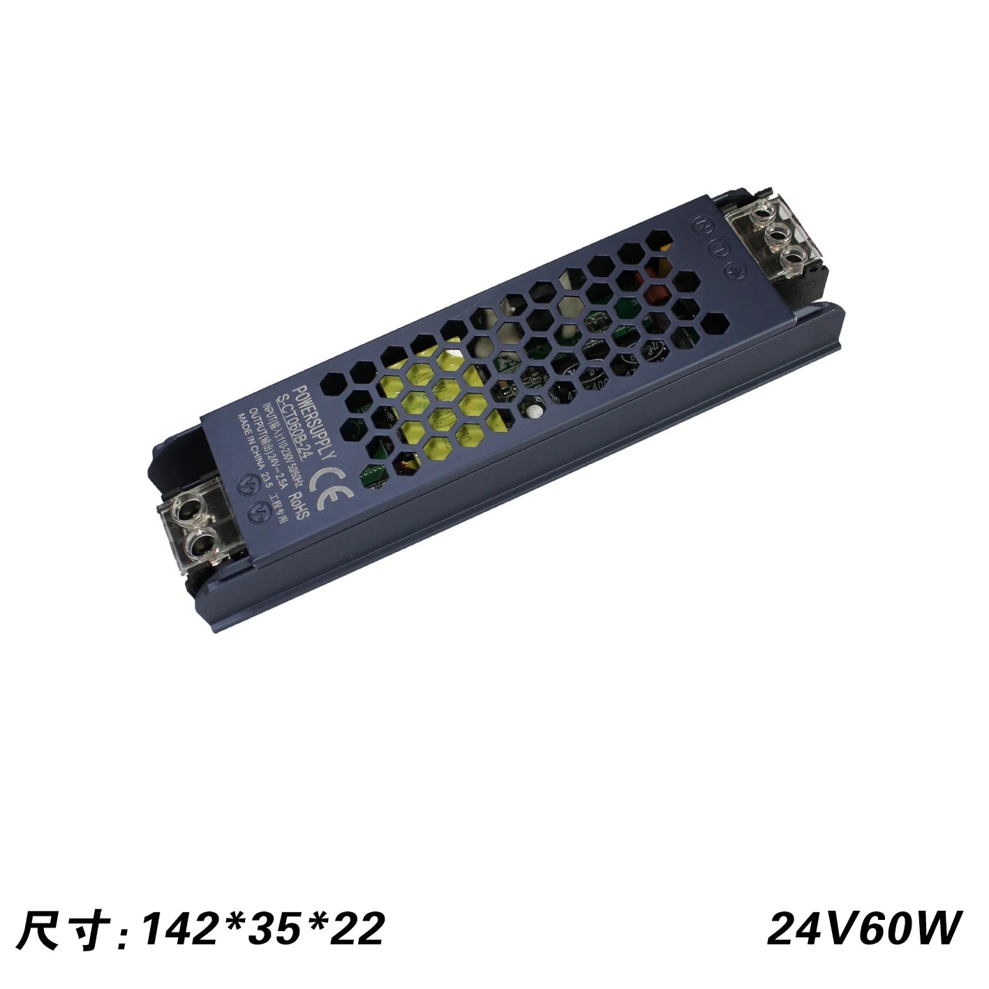 DC 12V 24V Switching Power Supply AC175-250V Mute Lighting Transformers 60W 100W 200W 300W 400W LED Light Driver Power Adapter