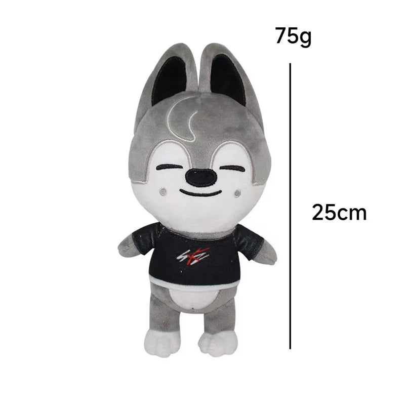 Skzoo Plush Kpop Toy Stray Kids Cartoon Stuffed Animal Plush Doll Kawaii Companion for Men Women Adult Fans Leeknow Hyunjin Gift