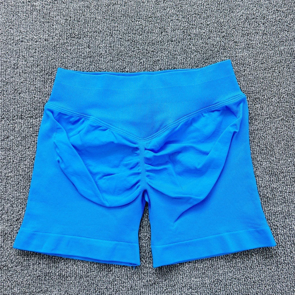 Summer Yoga Shorts Women Fitness Shorts Breathable Sports High Waist Running Shorts Cycling Shorts Workout Gym Sports Shorts