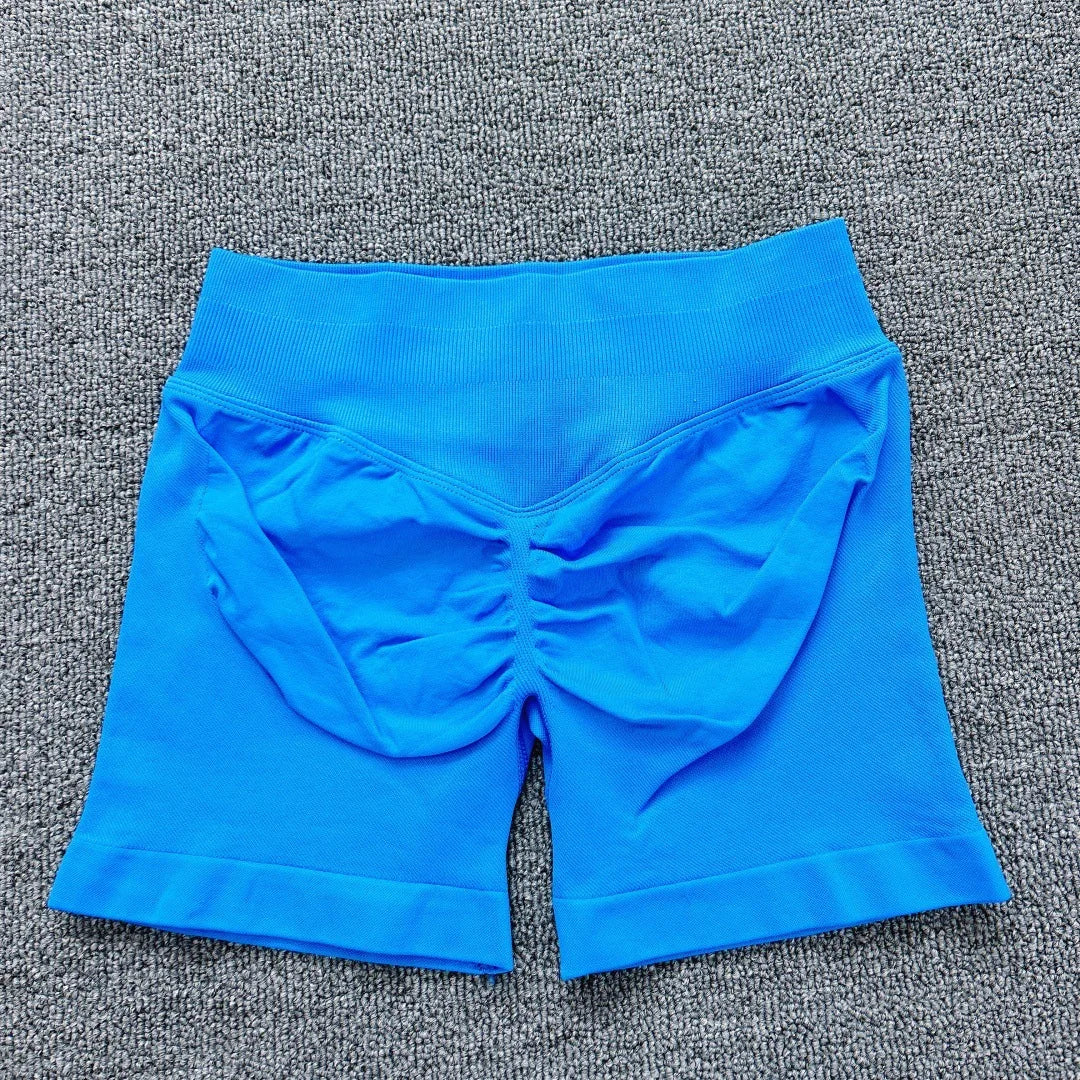 Summer Yoga Shorts Women Fitness Shorts Breathable Sports High Waist Running Shorts Cycling Shorts Workout Gym Sports Shorts