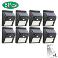 6/30 LED Solar Light PIR Motion Sensor Wall Light Outdoor Solar Lamp Waterproof Solar Powered Sunlight Street Lamp Garden Decor