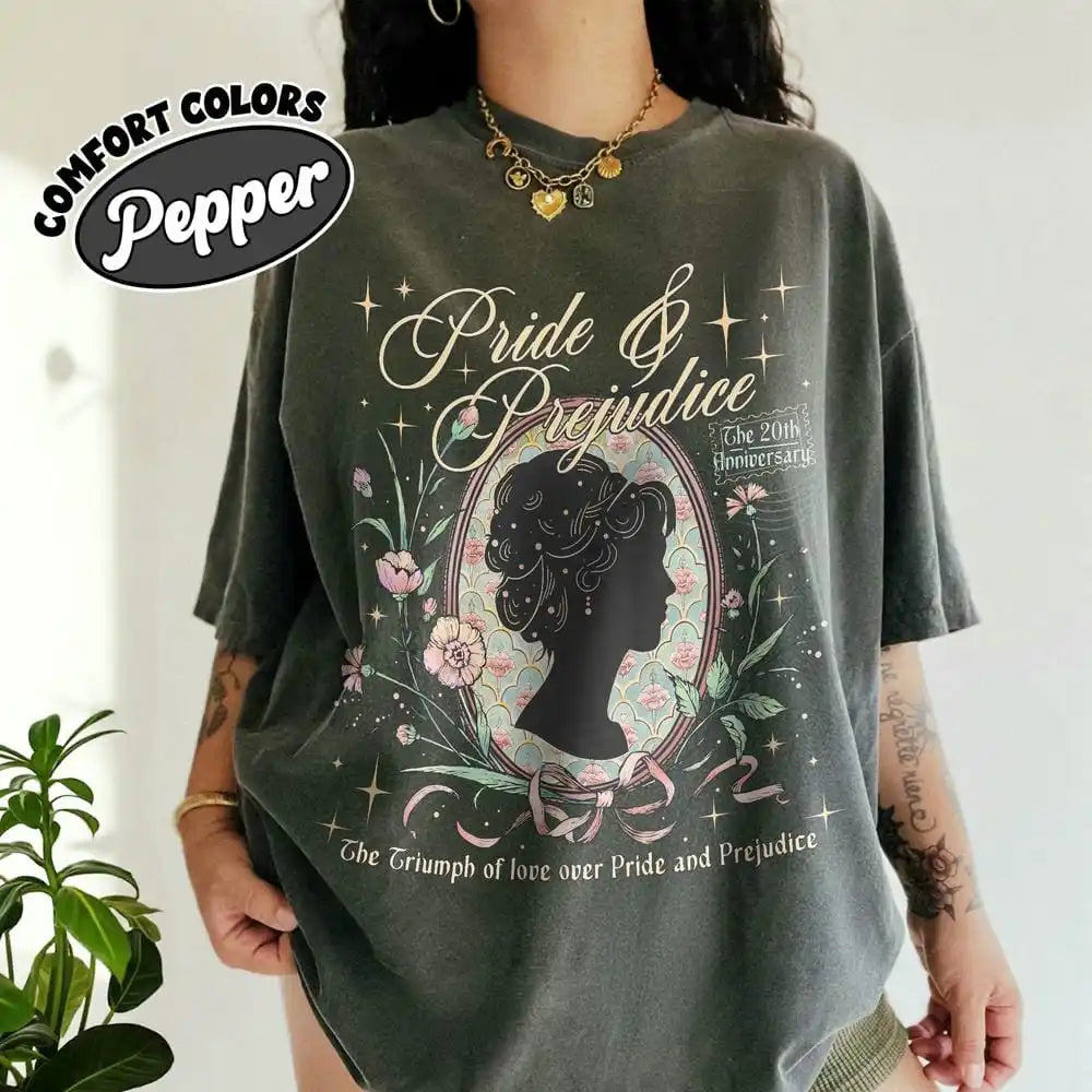 Pride and Prejudice Comfort Unisex Tee For Fan Obstinate Headstrong Girl Tee Fantasy Bookish Shirt Funny Sweatshirt Streetwear
