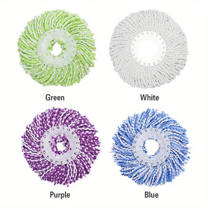 360° Swivel Microfiber Mop Head