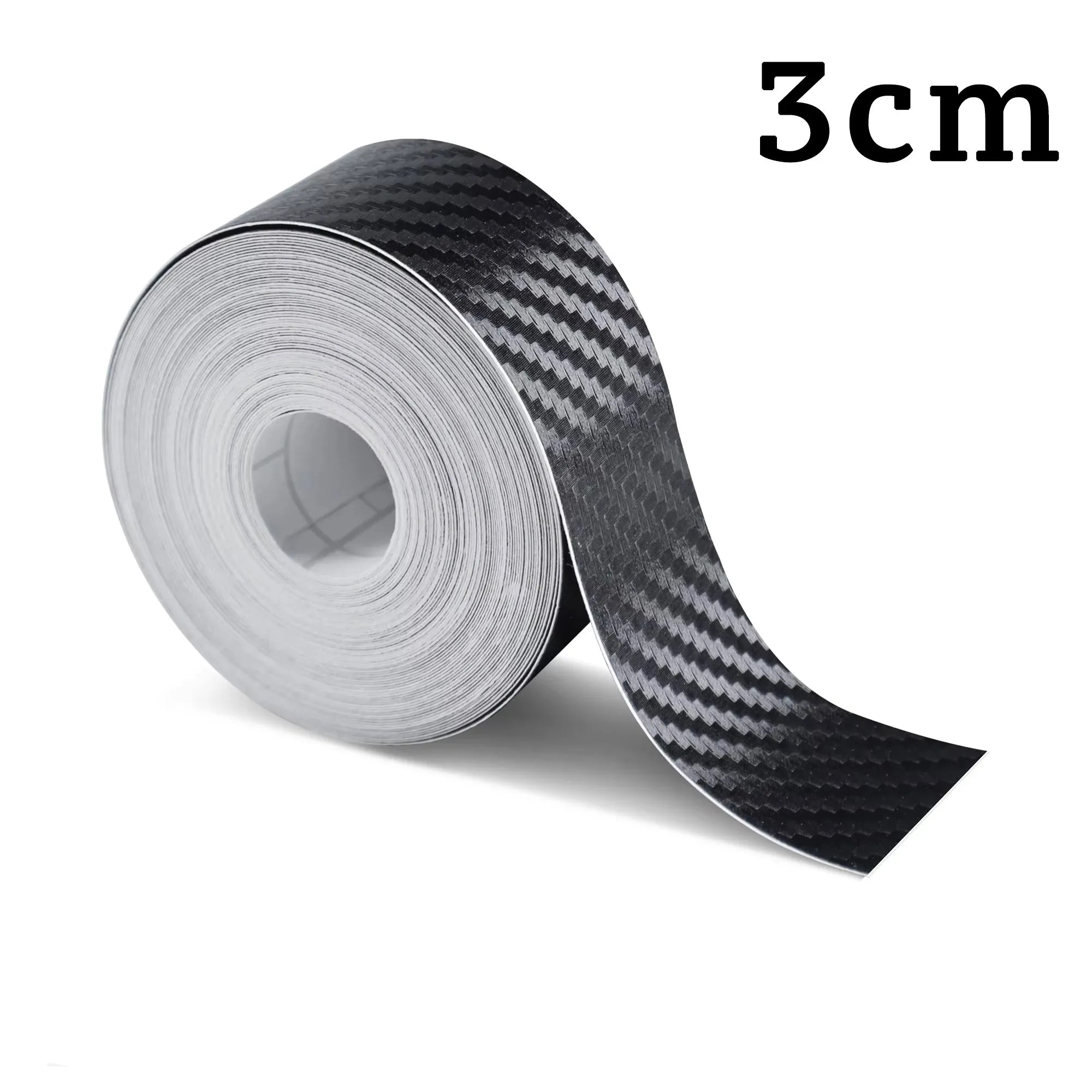 1m-10m Car Door Edge Guards Door Sill Protector Waterproof 3D Carbon Fiber Anti Collision Film Scratch Cover Strip Stickers Tape