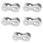 RIDERACE Bicycle Chain Link Connector Joints Magic Buttons 10 11 12 Speed 5 Pairs Road Cycling Mountain Bike Quick Master Links