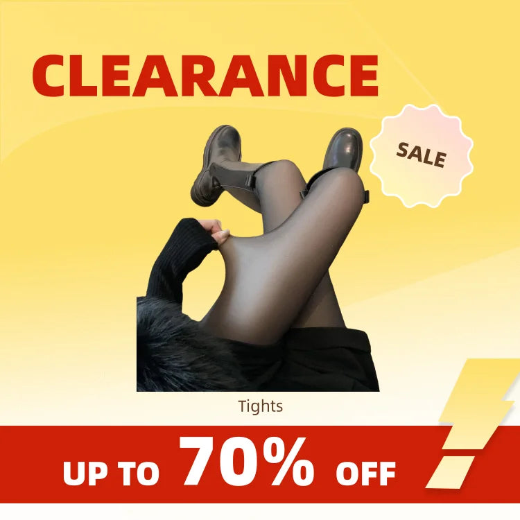 Clearance_Women's Fleece Tights Ladies Warm Winter Tights Leggings Thick Fleece Panty Fake Translucent Pantyhose Thermal Stockin