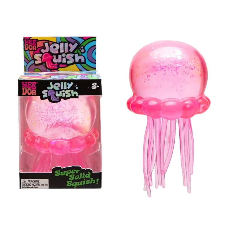 Needoh Jellyfish Beach Water Play Outdoor Squeeze Toy blind box Simulated Jellyfish Stress Balls Relief Fidget Toy gift 2026 New