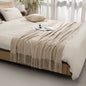 Luxury Fringed Knit Throw