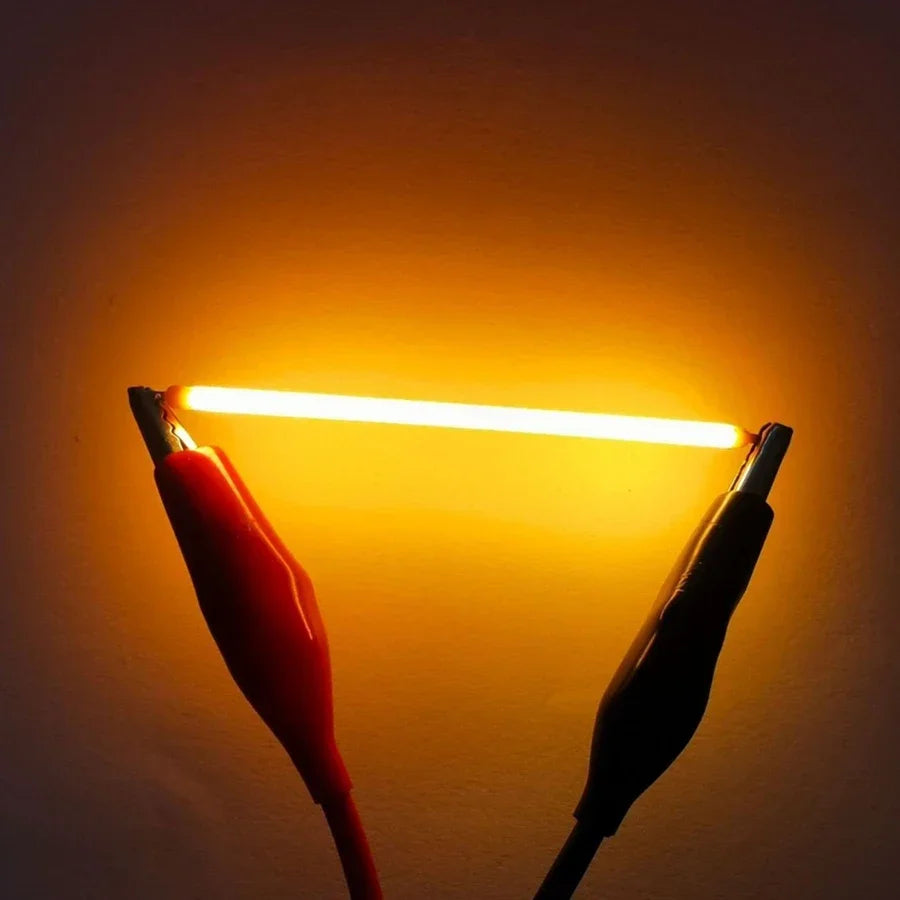 10PCS Multicolour COB LED Filament 3V Edison Bulb Lamp Parts Incandescent Light Diodes Accessories Holiday Lighting Decoration