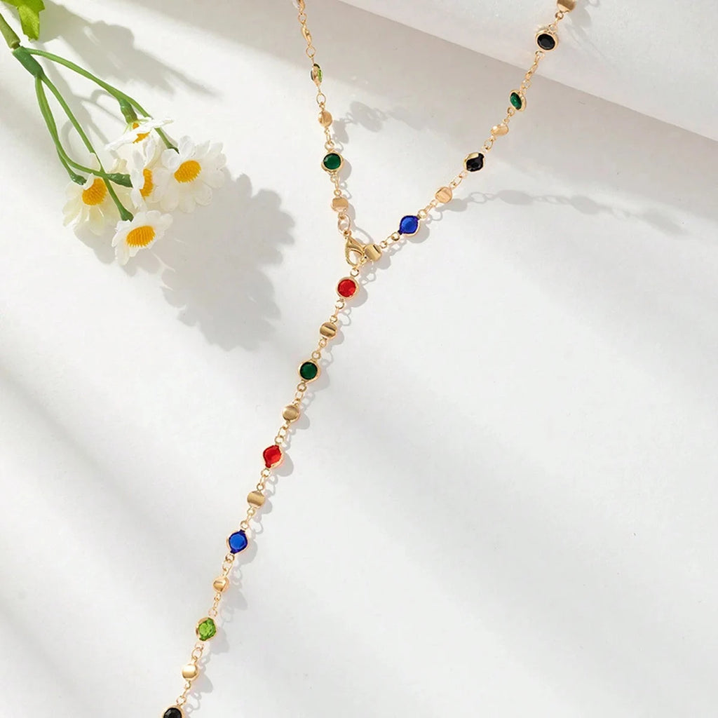 1PC Women's Fashion Trendy Geometric Necklace Jewelry Suitable for Date, Party, Festival Gifts-L71