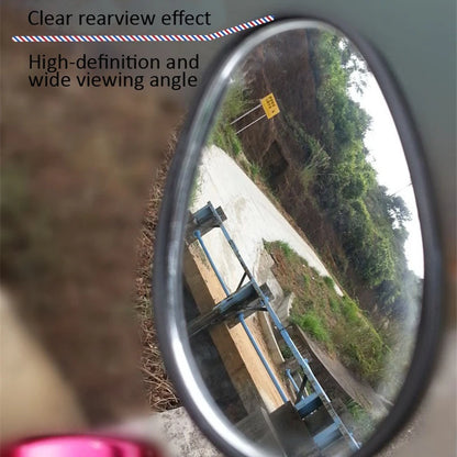 Bicycle Rearview Mirror 360°Rotatable Wide Angle 1pcs Handlebar Back Mirror Child Adult Safe For Bicycle Cycling Scooter Small S